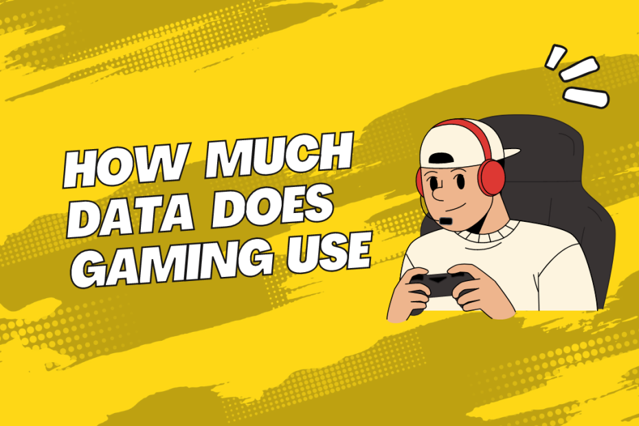 How much data does gaming use